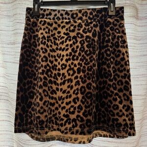 Windsor Leopard print skirt